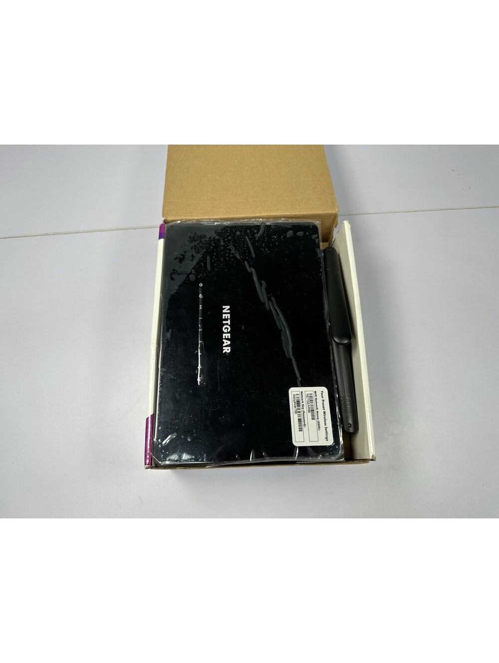 NETGEAR R6220 AC1200 Dual Band Smart WiFi Router Tested w/ OEM Adapter & Box - Picture 5 of 6